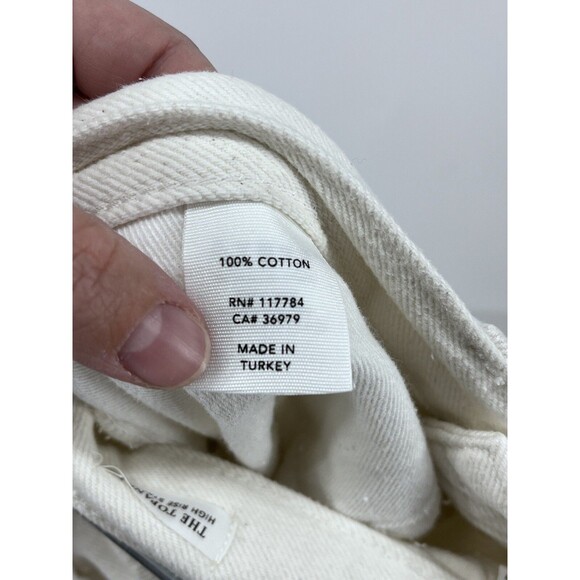 Rails Womens Size 27 The Topanga High Rise Straight White Denim Jeans Pants - Picture 11 of 13